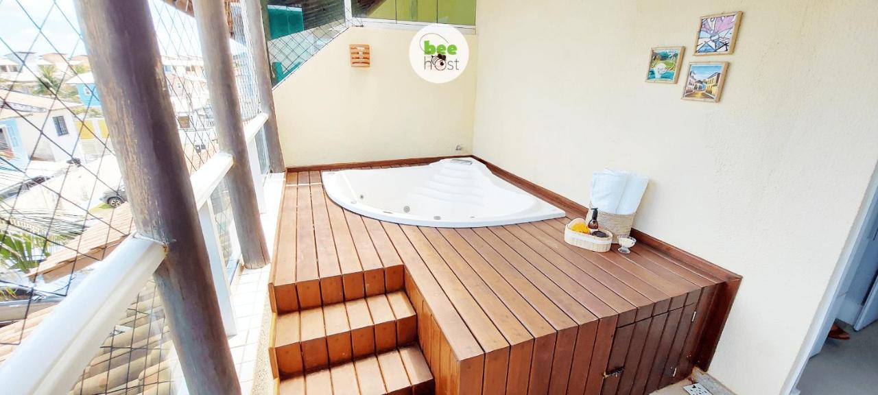 COSTE0100 - Duplex com jacuzzi e vista mar por Beehost Salvador Exterior foto